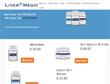 Tablet Screenshot of livermedic.com